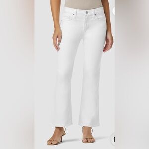 NWT. Hudson Nico Mid Rise Boot Cut Cropped Jeans